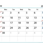 【6月の営業日のお知らせ】