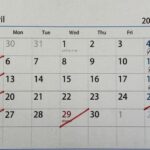 【４月の営業日のお知らせ】